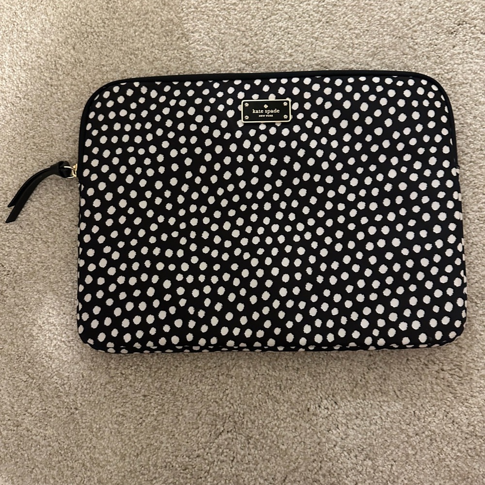 Kate Spade Black and White Dotted Sleeve - Picture 3 of 9